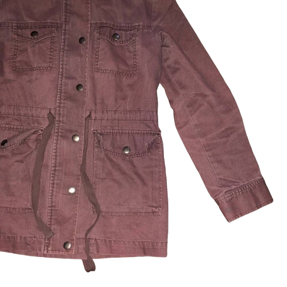 BP Maroon Utility Jacket - Picture 3 of 6